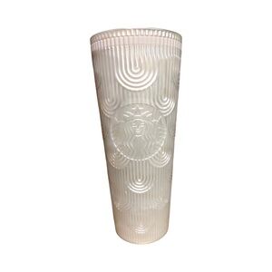 Starbucks Pearl White Mermaid Venti Tumbler  New